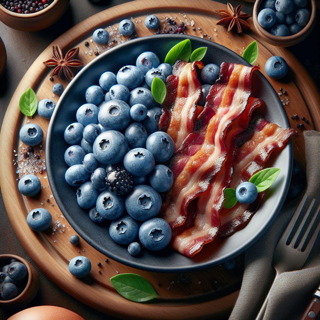 Picture of a Blueberries And Bacon