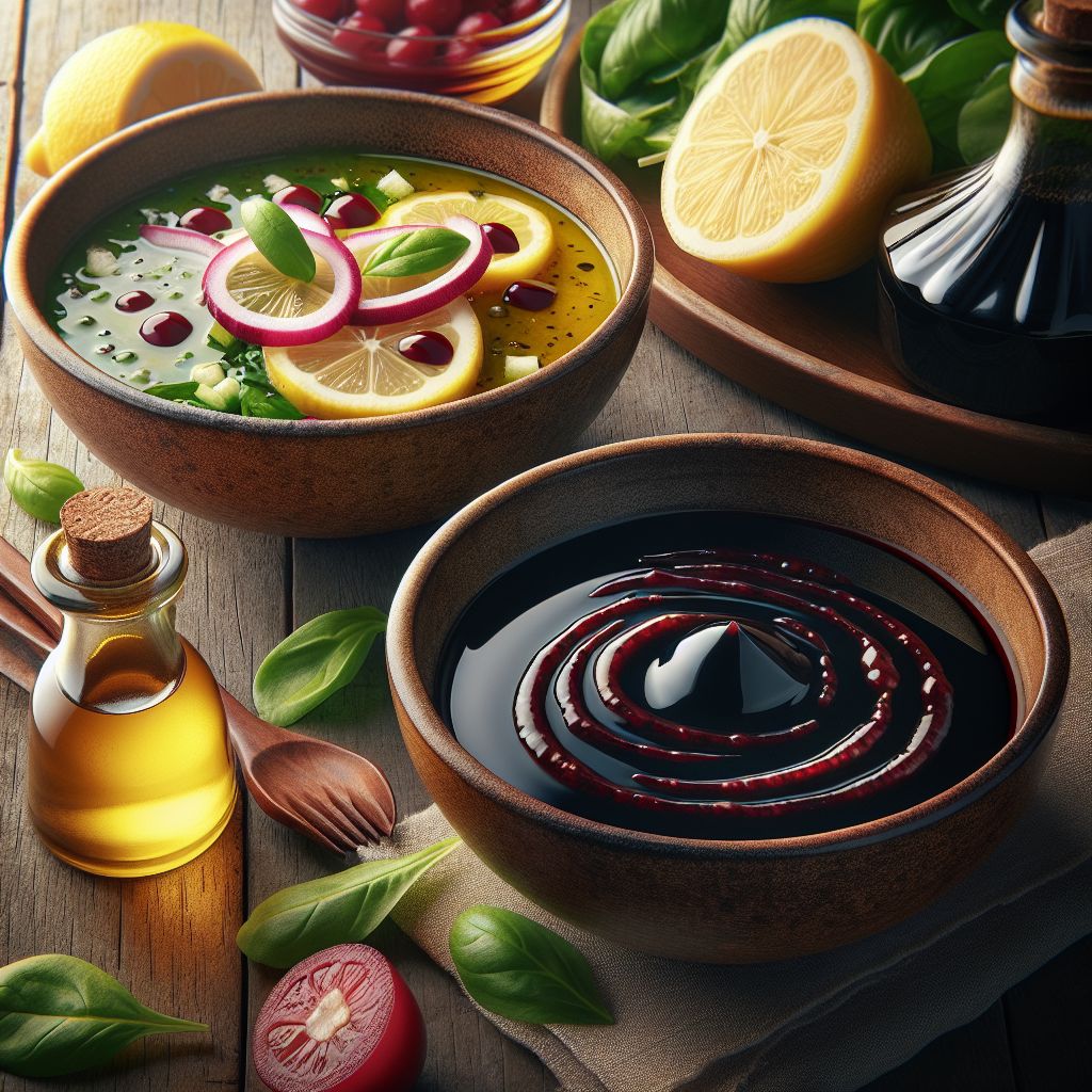 Picture of a Dressings (Lemon Vinaigrette, Balsamic Vinaigrette)