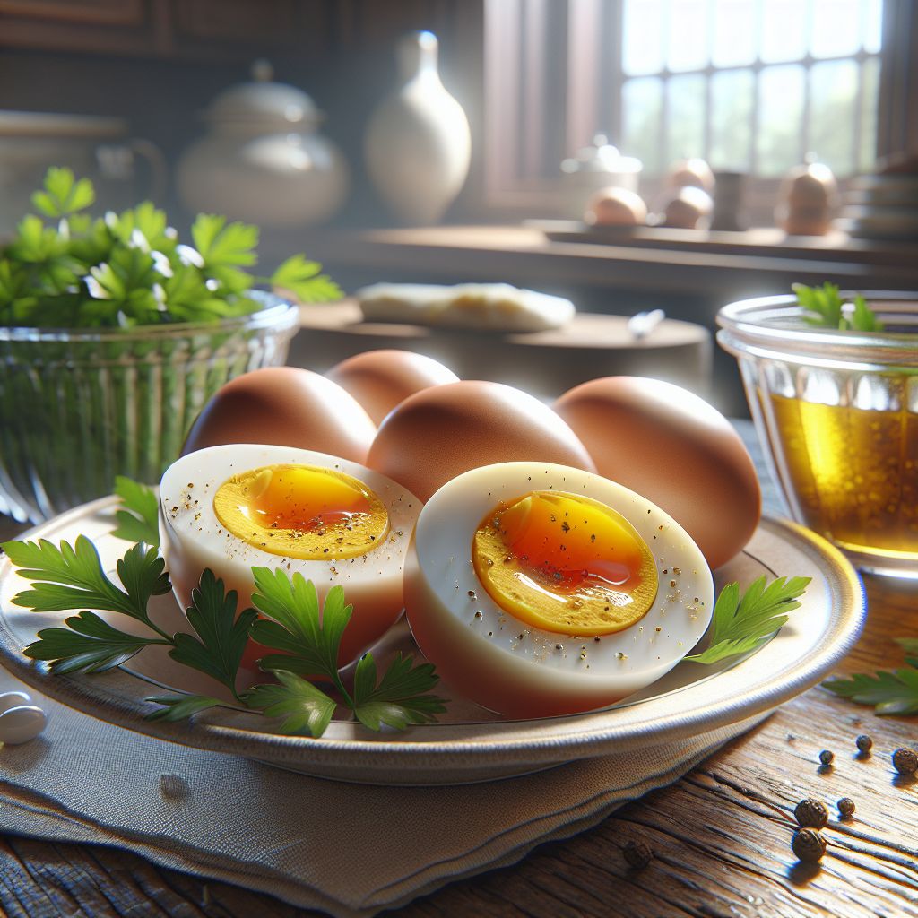 Picture of a Hard-Boiled Eggs