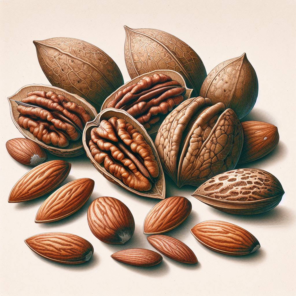 Picture of a Nuts (Almonds, Pecans)