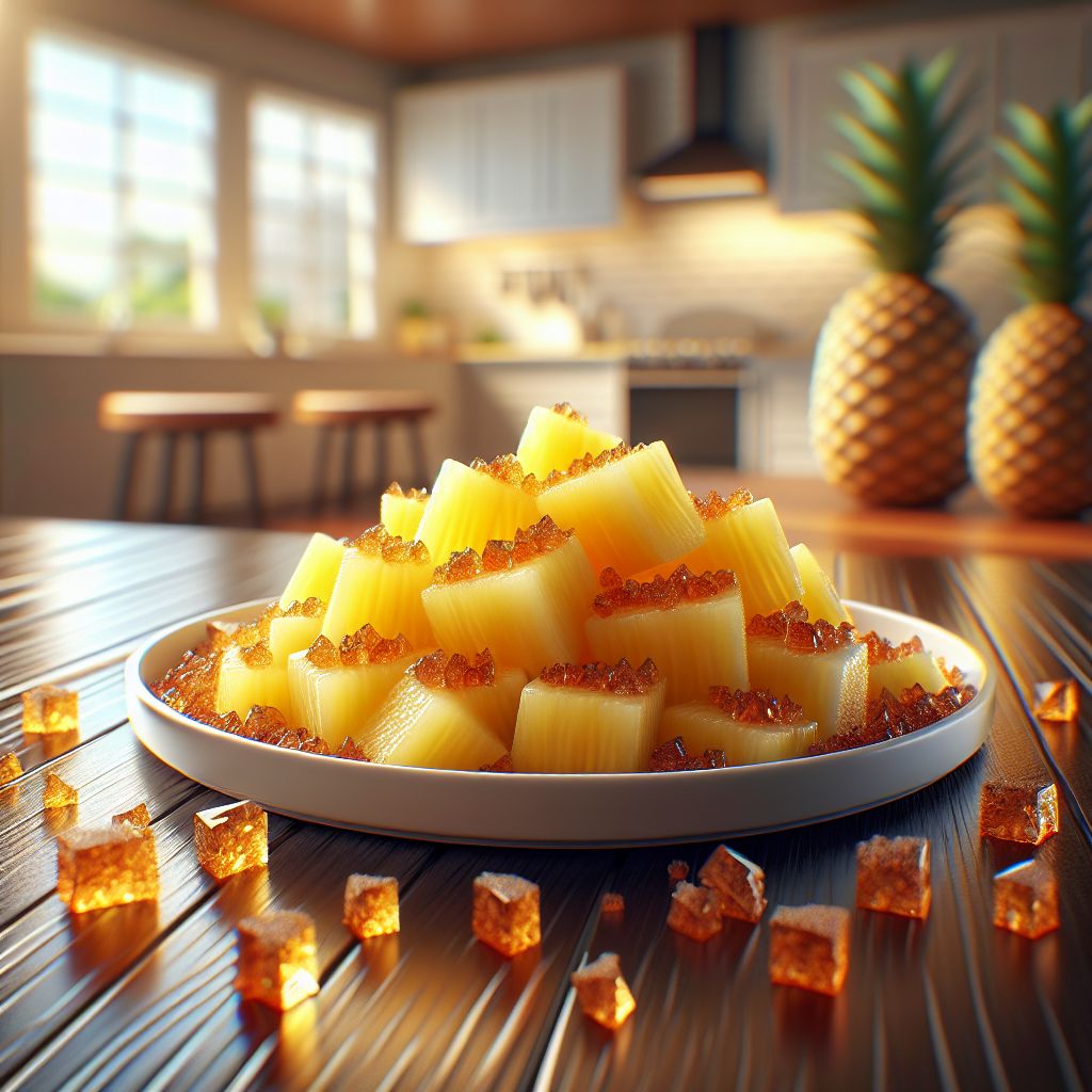 Picture of a Pineapple And Brown Sugar